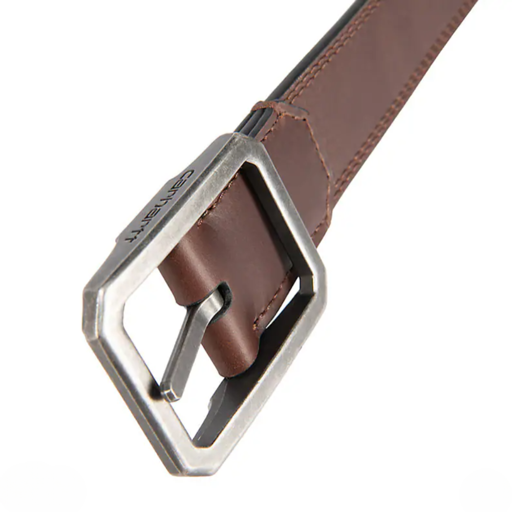 Carhartt Leather Reversible Center Bar Buckle Belt – Black  display picture 2