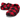 Pair of Crocs Classic Cozzzy Slipper in red & black plaid