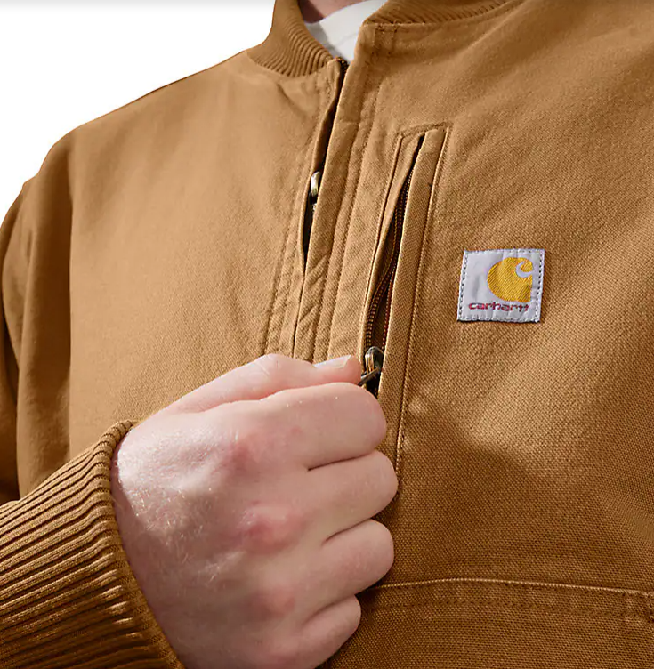 Carhartt Men's Rugged Flex® Duck Relaxed Fit Bomber Jacket – RONNINGS Carhartt Men's Rugged Flex® Duck Relaxed Fit Bomber Jacket – RONNINGS