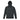 Hood up on the Striker Barricade Hoody – Black