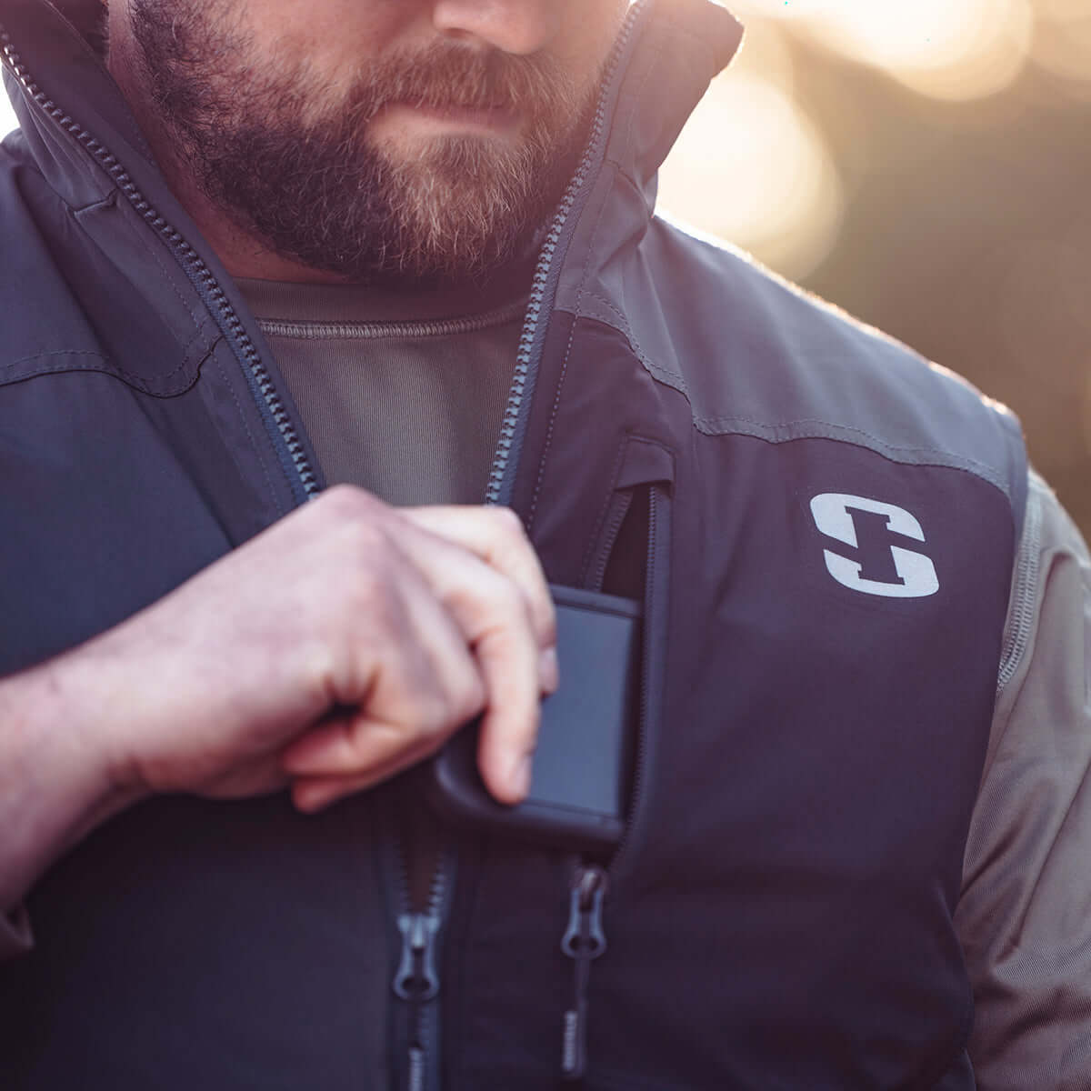 Shield Float Striker Shield Float Vest – Gunmetal – RONNINGS