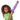 Girl stretching the purple Super NeeDoh Cool Cats – Assorted Colors