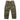 Women’s Risen Mid Rise Cropped Camo Wide Leg Barrel Jeans front